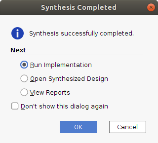 Synthesis Completed