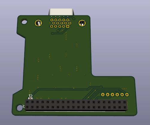 PCB VGA DAC back